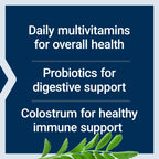 Life Extension Dog Multivitamin & Probiotics - Dog Food Supplement for Overall Health, Digestion and Immune Support - Vitamins, Probiotic Blend, Colostrum (Bovine) - 90 Soft Chews