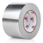 BOMEI PACK Aluminum Foil Tape,Heavy Duty Metal Duct Tape,High Temperature Silver Tape,Perfect for Sealing & Patching,HVAC,Air Ducts,Insulation and Metal Repair (3 Inch)