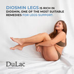 Dulac, Diosmin Legs Gel Cream, Cooling & Refreshing, with Diosmin & Menthol, Horse Chestnut Extract, Butcher's Broom & Red Vine, Fast-Absorbing, Non-Greasy, Daily Leg Care, 5.07 fl oz, Made in Italy