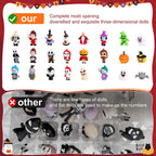 Nightmare Advent Calendar 2026, Halloween Countdown Calendar, 24Pcs Boo Basket Stuffers for Kids Adults, Trick or Treat Holiday Count Down Box