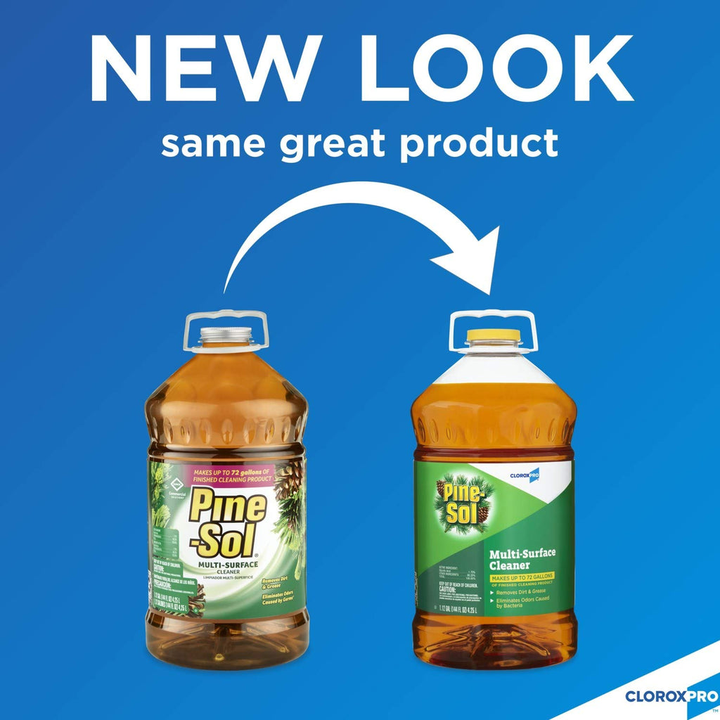 CloroxPro Pine-Sol Multi-Surface Cleaner, Original Pine, 144 Fluid Ounces (Package May Vary)