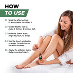 Foot Cure Toenail Fungus Treatment Extra Strength – Athletes Foot Treatment for Toenails, Restorative Nail Repair for Damaged Nails, Toenail Softener with Tea Tree Oil & Oregano Oil - Made in USA
