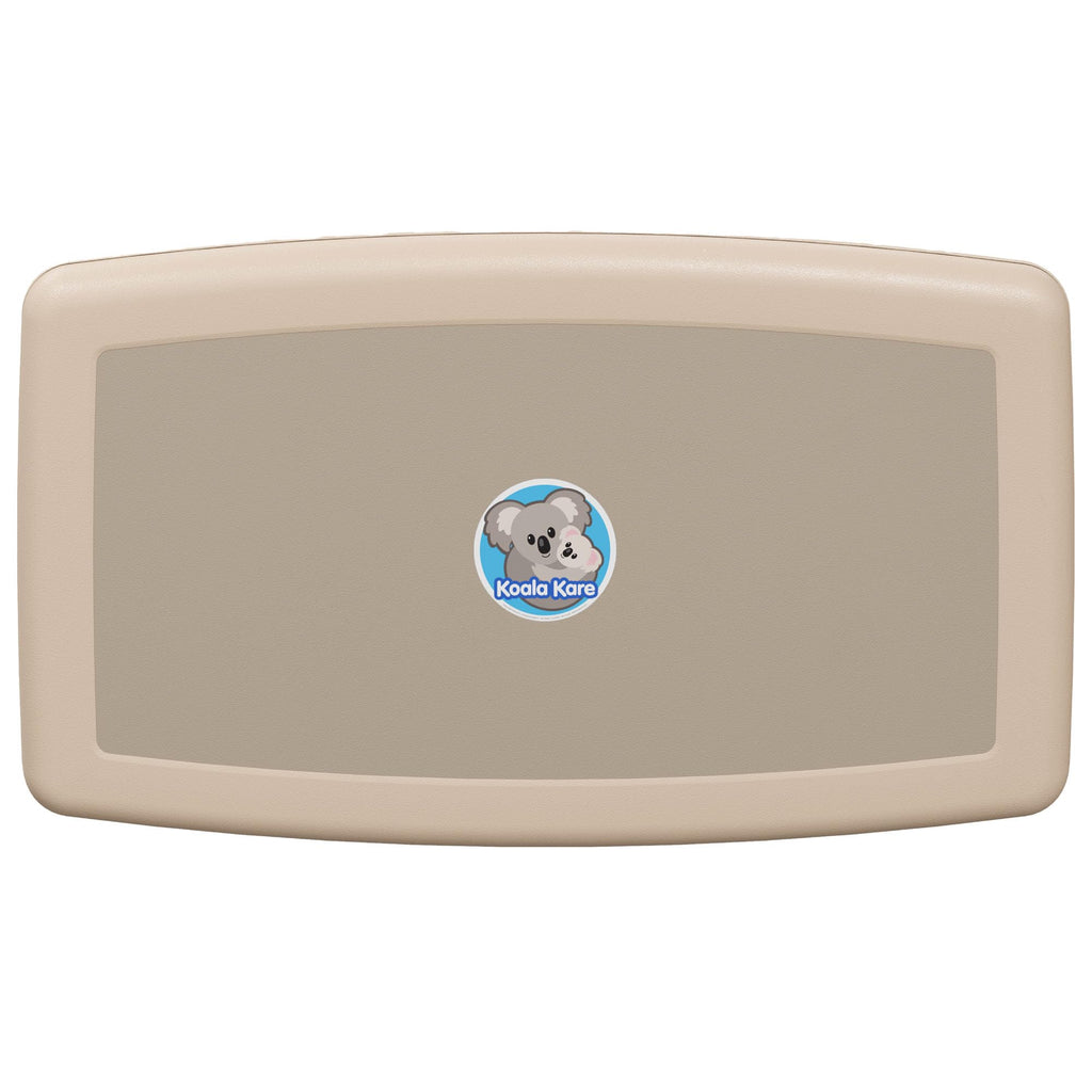 Koala Kare Surface-Mounted Horizontal Baby Changing Station, Model KB300-00 (Beige)