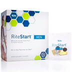 4Life RiteStart Men Multivitamin with CoQ10 Mushroom Blend, 30 Packets