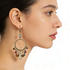Boho Earrings for Women Dangling Vintage Bohemian Beach Style Earrings