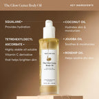 Naturium The Glow Getter Body Oil, Multi-Oil for Intense Nourishment, Hydrating & Moisturizing Formula, Vegan & Cruelty-Free, 3.4 oz