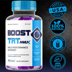 (2 Pack) Boost TRT Max - Official Boost TRT Max Gummies for Men Advanced Natural Formula, Male Gummies for Maximum Performance & Support for Overall Wellness, Booster TRT Max for 2 Months
