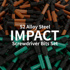 GRENPRO Impact Screwdriver Bits Set, 35Pcs 2” Allen Wrench Drill Bit Set (Metric & SAE)/Trox, Premium S2 Steel Magnetic 1/4" Hex-Shank Bit Set,CNC Machined, Automotive Mechanic Home Repair