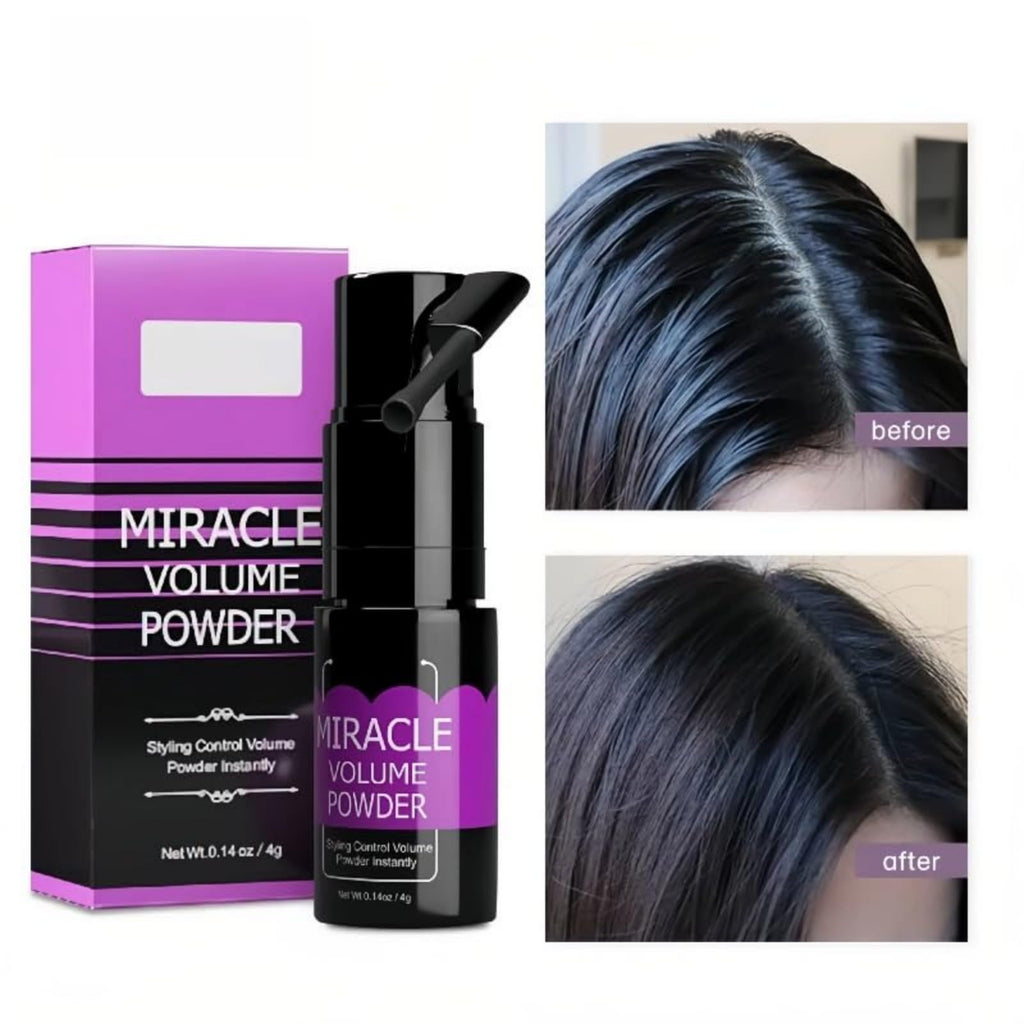 Gowwim Texture Powder 2-Piece Set (4g + 10g) , 360° Rotating Hair Texture Styling Volume Powder & 10g Instant Oil Control & Matte Finish Volumizing All-Day Hold for Men & Women Volumizing Non-greasy