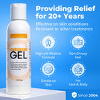 Spencer's Gel Alkaline Formula (8oz) Since 2004 The Only High-pH Solution for Stubborn Skin Issues (Boils, Furuncles, Ulcerations, Pressure Wounds, etc.) Non-Stinging, Fast-Acting