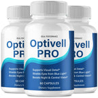Optivell Eye Capsules, Optivell Pills Supplement - Maximum Strength, All Natural Visual Wellness and Crystal Clear View, Advanced Formula Optivell Vision Support Reviews (3 Pack)