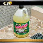 Instant Power Commercial Drain Maintainer - Liquid Enzyme Clog Remover, Cleans and Deodorizes, Reduces Drain Blockages, 1 Gal
