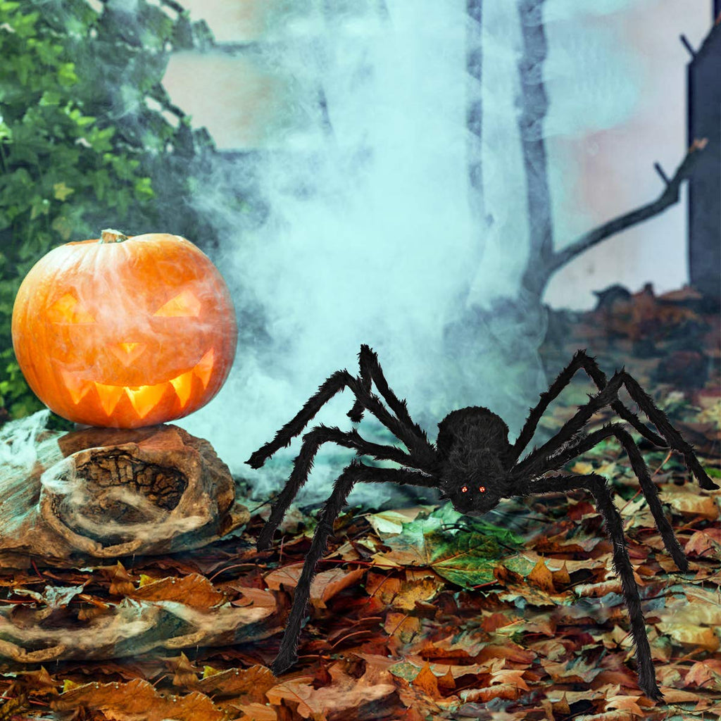 Halloween Decorations Outdoor Large Spiders: 6 Pack Spiders Halloween Decor