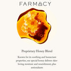 Farmacy Beeswax Lip Balm - Honey Butter Moisturizing Lip Care Enriched with Cupuaçu & Cocoa Butters, Proprietary Honey Blend and Vitamin E to Nourish, Soften & Heal (3.4g)
