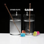 Gains in Bulk Instantized Creatine Monohydrate for Men & Women, Soluble Pre Workout Powder, Supports Muscle Building, Strength and Performance, Bodybuilding Supplements, Sour Gummy, 30 Servings