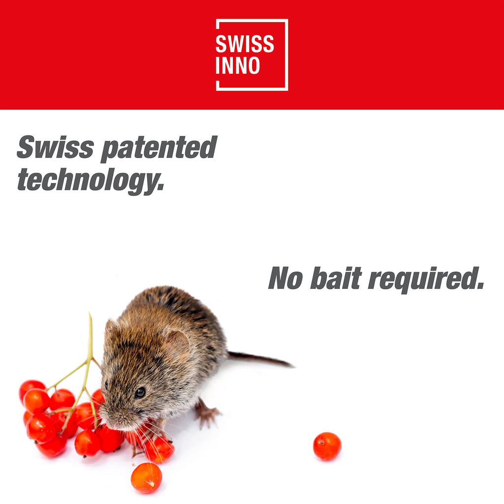 SWISSINNO Gopher & Vole Trap PRO SuperCat – Reusable Tunnel Trap with Dual-Trigger System – Easy to Set, Made in Europe – High Catch Rate - 1 Pcs