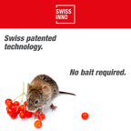 SWISSINNO Gopher & Vole Trap PRO SuperCat – Reusable Tunnel Trap with Dual-Trigger System – Easy to Set, Made in Europe – High Catch Rate - 1 Pcs