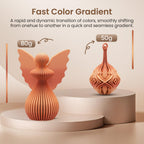 ERYONE Matte Gradient Rainbow 3D Printer PLA Filament 1.75 +/- 0.03mm, HS Matte Multicolor High Speed Filament PLA 1KG(2.2LBS) Spool, Danxia