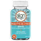 Align Probiotic, Digestive De-stress, Probiotic for Women and Men with Ashwagandha, Helps with a Healthy Response to Stress, Gluten Free, Soy Free, Vegetarian, 50 Gummies