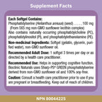 Phosphatidylserine 100Mg 60 Gels