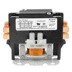 BOJACK 1 Poles FLA 30 Amp Coil 24 VAC Air Conditioner Condenser Compressor Contactor AC Definite Purpose Contactor