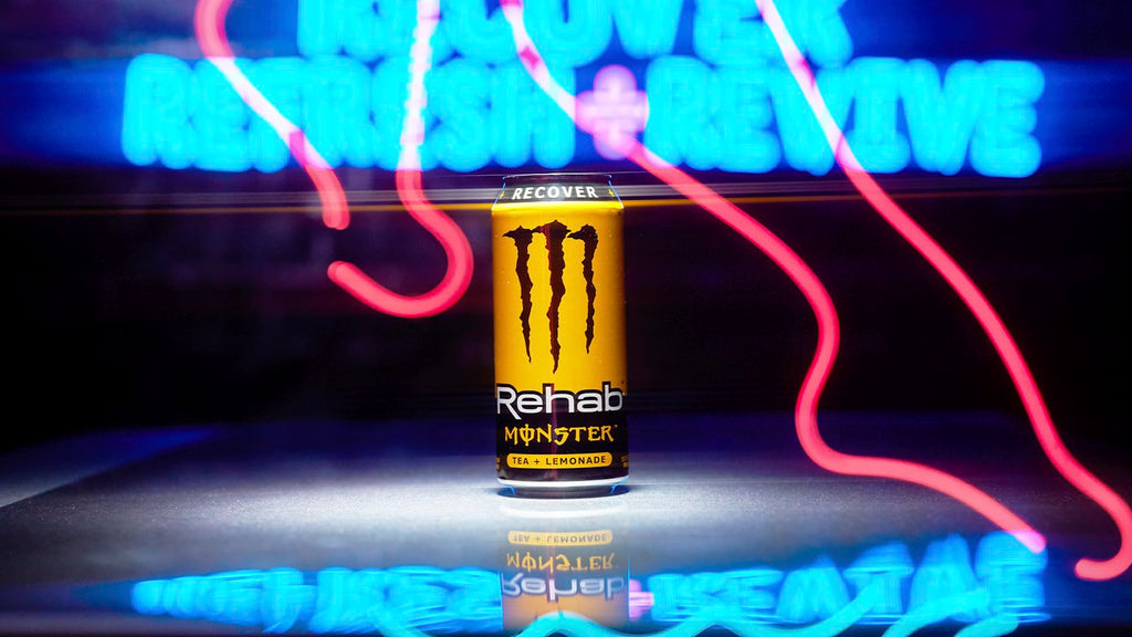 Monster Rehab Tea + Lemonade + Energy, Energy Drink 15.5 Ounce