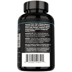 Prime Labs Shilajit Capsules for Men - 500mg Himalayan Shilajit (20% Fulvic Acid) - Energy, Vitality, Testosterone Support - Third-Party Tested, Made in the USA, Non-GMO - 60 Count, 60 Servings