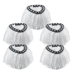 Spin Mop Head Replacement for O Ceda Mop Replace Head Triangle Mop Refills, Microfiber, White, 5 Packs