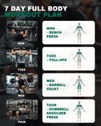Trideer Workout Gloves for Men, Weight Lifting Gloves with Wrist Wrap Support, Full Palm Protection & Extra Grips for Weightlifting, Exercise, Cross Training, Fitness, Pull-up
