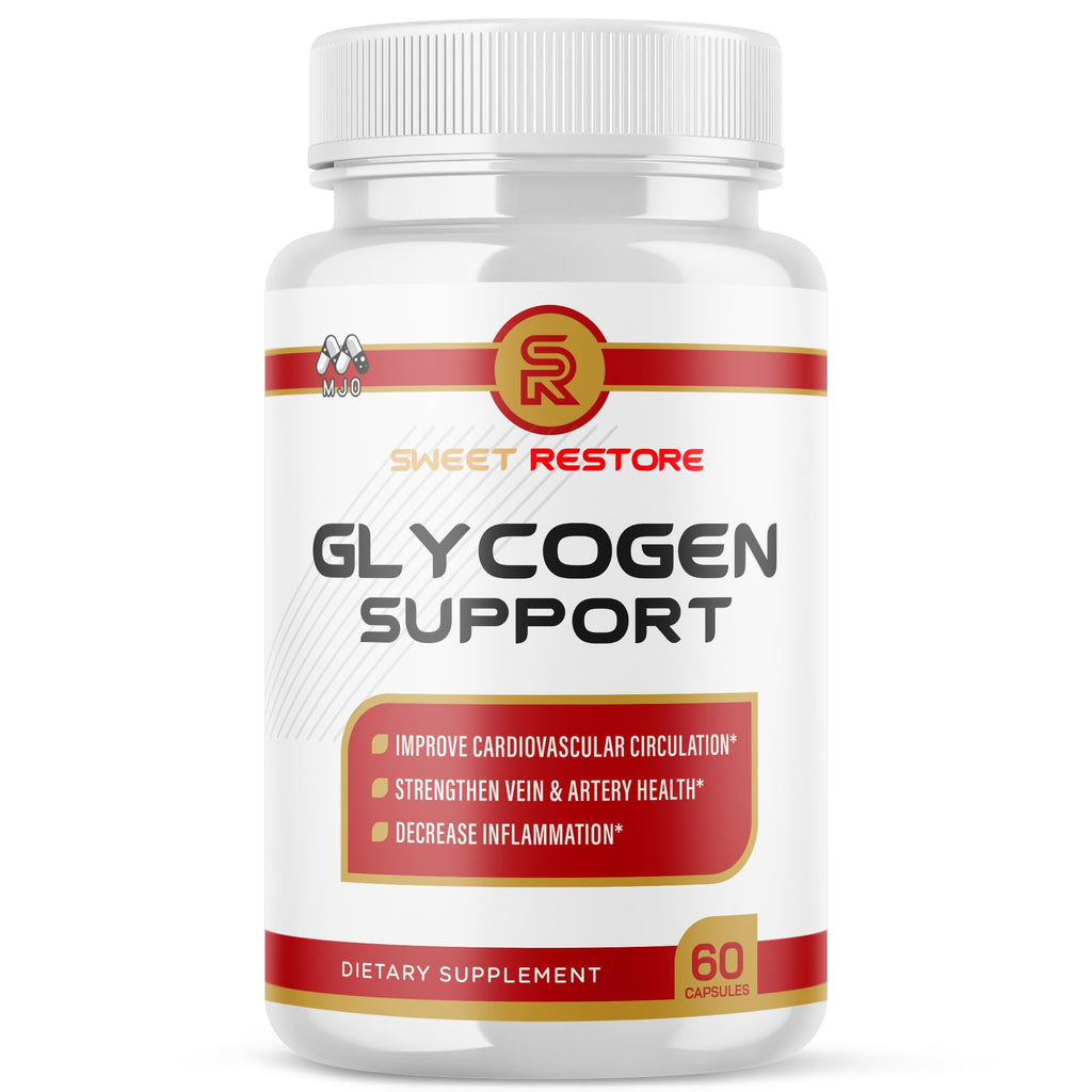 Sweet Restore Glycogen Support Capsules, Official Sweet Restore Glycogen Support Pills with All Natural Ingredients, Overall Health & Wellness with Maximum Strength Multivitamins Support (60 Capsules)