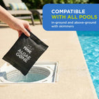FROG Algae Gone - Dry Formula Algaecide Removes Green and Yellow Algae for In-Ground & Above-Ground Pools up to 30,000 Gallons - Chemical Pool Maintenance & Treatment - 3 Pods