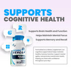 Neuro Serge Advanced Formula Capsules – Neuro Serge Natural Blend Focus Memory Support Supplement and Reviews (5 Pack – 300 Capsules)