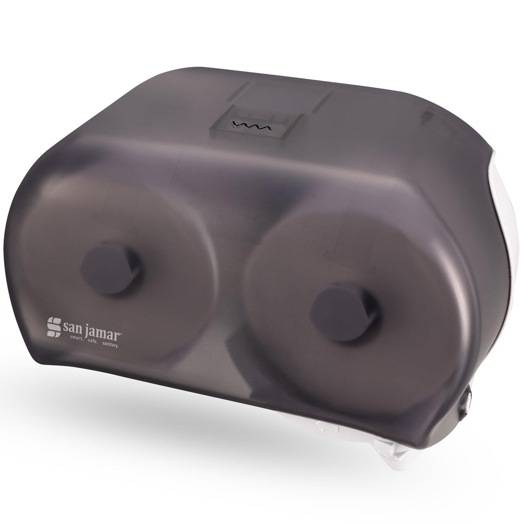 San Jamar Versatwin Tissue Dispenser R3600TBK - 1 Each