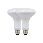 Sylvania LED Flood BR30 Light Bulb, 65W Equivalent Efficient 9W, 10 Year, 650 Lumens, Dimmable, 2700K, Soft White - 2 Pack (73954)