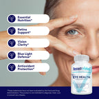 Research Verified Eye Health - Nourish and Protect Eyes and Vision, Support Healthy Retina, Improve Blood Supply to Eyes - Vitamins A, B, C, and E - 60 Capsules - Made in the USA