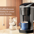 Keurig K-Elite Single Serve K-Cup Pod Coffee Maker, Brushed Slate