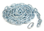 KingChain 1/4 x 15 ft. Zinc-Plated Straight Link Coil Chain 520 lb. Safe Working Load, General Purpose Chain, 519171