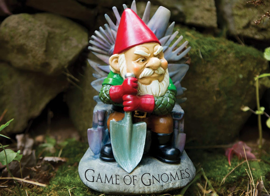 BigMouth Inc Game of Gnomes Garden Statue, Funny Outdoor Lawn & Yard Figurine, TV Show Sculpture Decorations and Gift