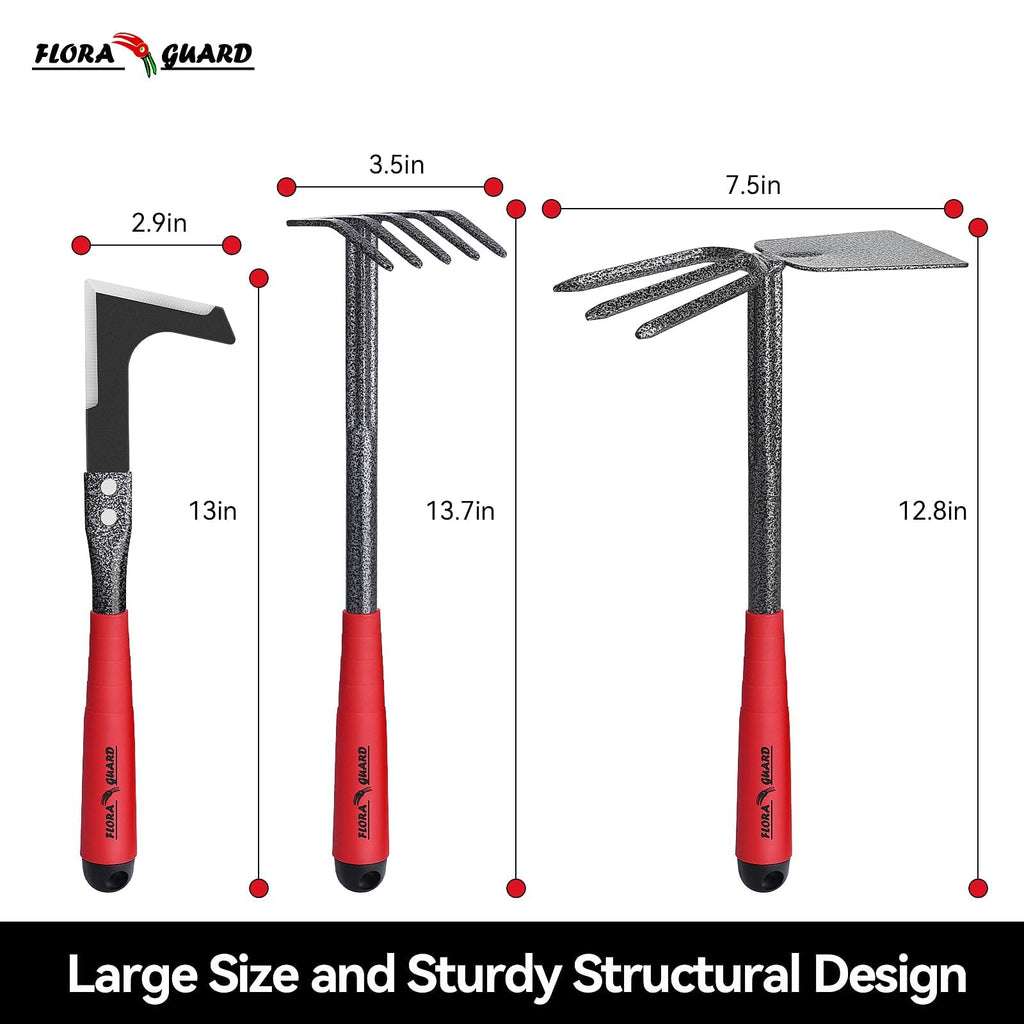 FLORA GUARD 6-Piece Garden Tool Set
