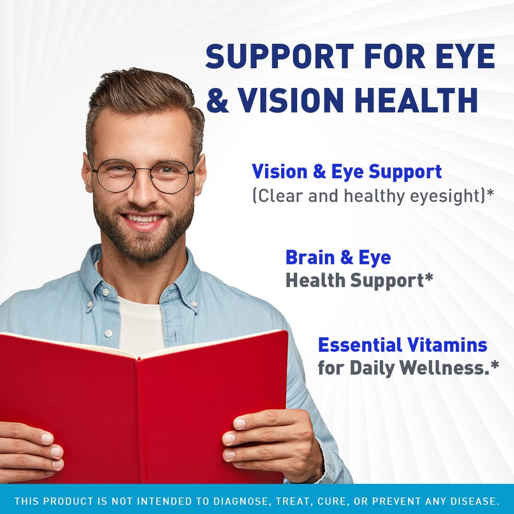 LIVORKA Sight Clear Pills, Sight Clear Support Eye Supplement, SightClear 20/20 Vision Vitamins Reviews Advanced Formula, 60 Capsules for 1 Month
