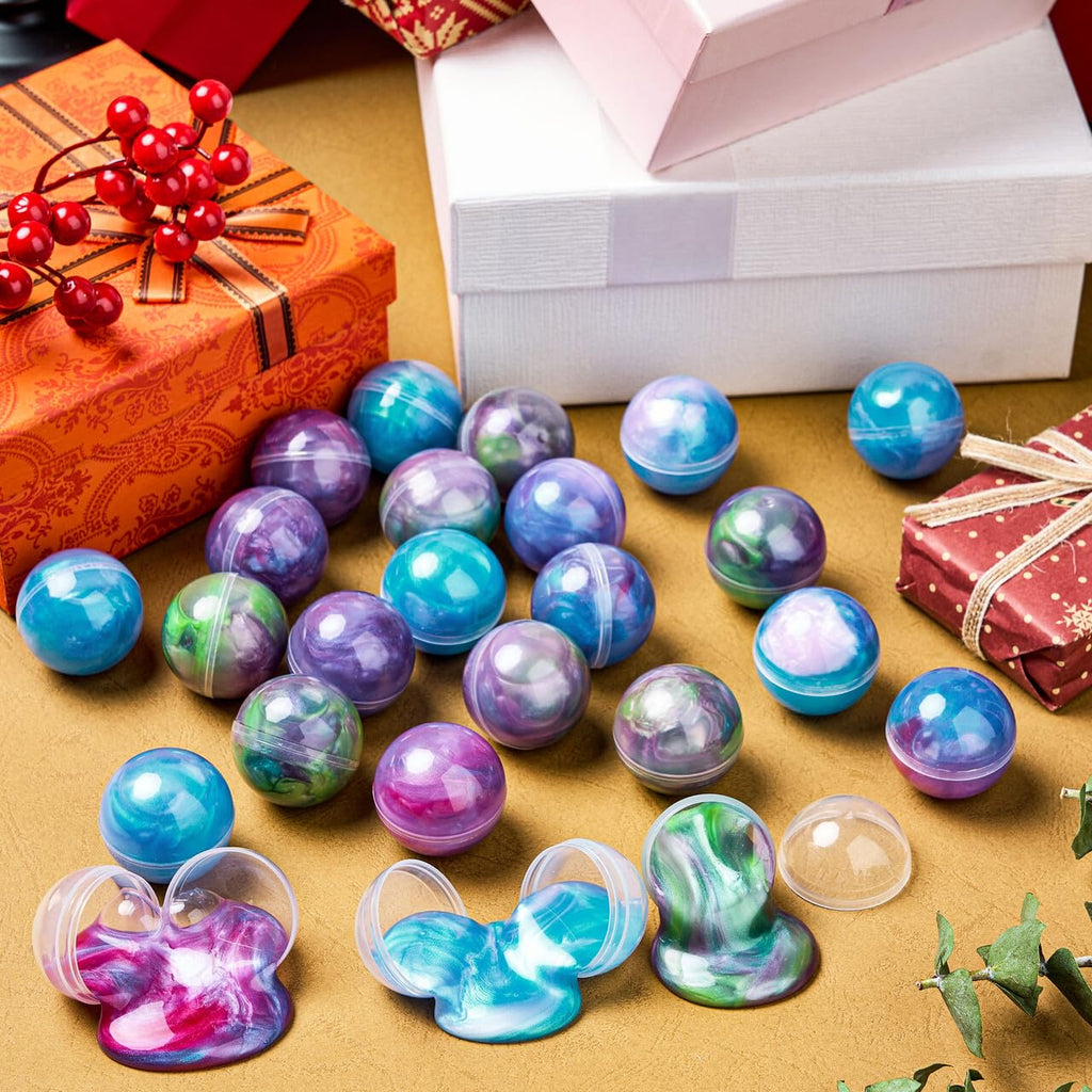 JOYIN Slime Party Favors, 24 Pack Galaxy Slime Ball - Stretchy, Non-Sticky, Mess-Free, Stress Relief, and Safe - Toys for Girls and Boys - Classroom Reward, Party Supplies, Halloween
