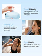 WNP Hyaluronic Acid Serum 3% for Face with 4D Multi-Layer Hydration | Ultra Hydrating Anti-Aging Serum | Moisturizer for Dry & Sensitive Skin | Pre-Makeup Skincare | Single-Use Vials 30PCS