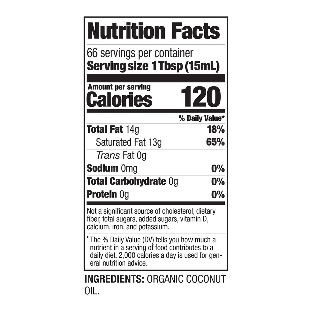 BetterBody Foods Organic Coconut MCT Oil - Energy Boosting- Keto-Friendly - C8 & C10 - Gluten Free - 1 Liter, 33.8 Fl Oz