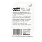 GUM Orthodontic Wax for Braces and Dental Devices - Soothing Dental Wax with Vitamin E - Clear Color - Unflavored (Pack of 1)