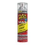 Flex Seal MAX, 17 oz, 1-Pack, Clear, Stop Leaks Instantly, Waterproof Rubber Spray On Sealant Coating, Perfect for Gutters, Wood, RV, Campers, Roof Repair, Skylights, Windows, and More
