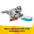 LEGO Creator 3 in 1 Wild Animals: Majestic Rhino with Birds Building Toys for Kids - Safari Pretend Play Toys for Girls & Boys, Ages 9+ - Gift for Christmas - 31171
