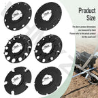 60009 60010 Optional Seed Plate Set for EarthWay 10001 1001-B Garden Seeder, Fits Light Carrot, Popcorn, Cucumber, Lima Bean, Broccoli & Blank Customizable Seed Plate