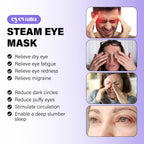 eyevana, 16 Packs Steam Eye Mask, Extra Deep Heat for Dry Eyes, Fast Relief for Irritation, Stye, Puffy Sensitive Eyes and Eye Strain, Disposable Self Heating Warm Compress (Ultra-Soft Lavender)