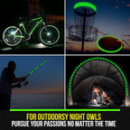 Lockport Glow in The Dark Tape - 30 Ft x 1 in - Bright - Rechargeable - Reflective - Glow Tape in The Dark - Halloween Decoration, Christmas Decor, Night Decorations, Home Marking, Stairs, Exit Sign