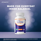 Vitamatic Glycine Supplement, 2000mg Per Serving, 300 Count, Non-GMO, Gluten Free- 2 Pack